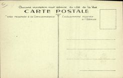 Vintage Postcard Militaria Alpine hunters Briançon Drudgery of snow in the forts