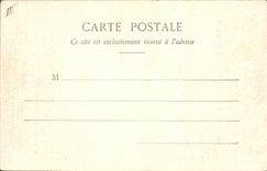 Vintage Postcard Militaria Alpine Alpine hunters Drill of Tournairet to work