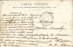 CPA Militaria Chasseurs Alpins 