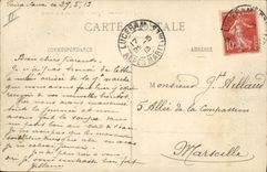 CPA Militaria Chasseurs Alpins Ascension a la cordee 