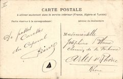 CPA Militaria Chasseurs Alpins Au bord de l'abime 