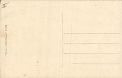 Vintage Postcard Militaria Episode of battle Under the walls of the castle of Mondemont French Infantry against Prussian guard