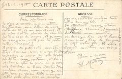 Vintage Postcard Militaria Of the audacity Always of the audacity