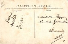 Vintage Postcard Fallieres