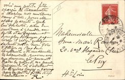 Postal Fantasia Ilustrador Niño Perro IMJ