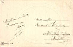 CPA Fantaisie Illustrateur Femme Heureuse annee 