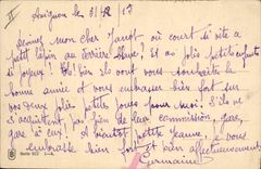 Postal Fantasia Ilustrador Niños Conejo