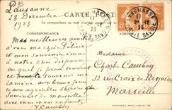 Postal Fantasia Ilustrador la conferencia al pueblo