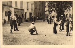 CPA Petanque Provence Joueurs de boules 