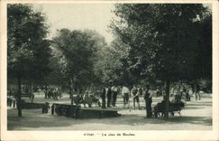 CPA Petanque Vittel Le jeu de boules 