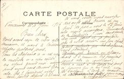 Vintage Postcard Game of bowls Paris Wood of Vincennes sets of balls Children SIGNAL