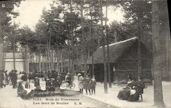 CPA Petanque Paris Bois de Vincennes Les jeux de boules 