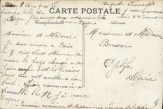 Vintage Postcard Twin wheel Child