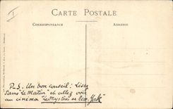 Vintage Postcard Fantaisie Illustrator Highlander I play the miousic dance