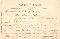 Vintage Postcard Fantasy Illustrator Spy WC