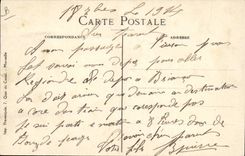 Vintage Postcard Fantaisie Illustrator an irresistible patriotic breath involves our soldiers
