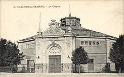 CPA Cirque Chalons sur Marne 