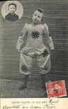 Vintage Postcard Circus Roger Giachi the smallest jumper SIGNAL