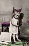 CPA Enfant Violon 