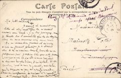 Postal Túnez Músicos indígenas