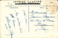 Postal Negro bailarín