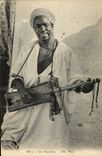 CPA Un musicien 