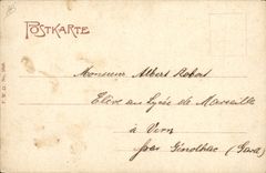 Vintage Postcard Dusseldorf 1904 Umzug Indischer Gaukler