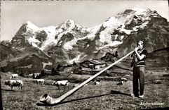 Postal Alphornblaser