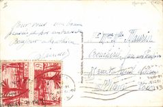 Postal Marruecos el jugador de Tamboril