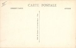 Postal Conejo Conejos Normandía Niño Folclore