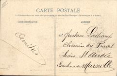 Vintage Postcard Militaria Alpine hunters Crossed of a glacier by a battery of Alpine hunters