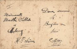 CPA Militaria Chasseurs Alpins et fantassins 