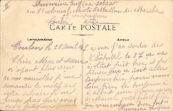 CPA Militaria Bataille de l'Othain 12 aout 1914 Une batterie allemande prisonniere Un regiment aneanti 