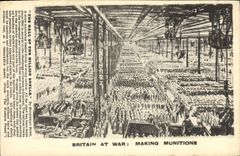 CPA Militaria Britain at war Making munitions 
