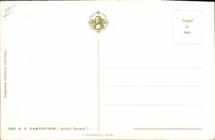 Vintage Postcard Militaria Avanti Savoia