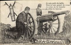 CPA Militaria Notre glorieur 75 