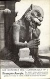 CPA Militaria Les monstres des cathedrales Francois Joseph Gargouille 
