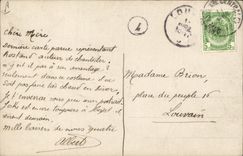 CPA Un qui la connait dans les foins