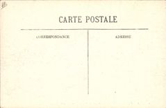 Postal Carnaval de Niza el bandido de pegomas que se lleva Mona Lisa Leonardo de Vinci