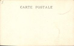 Postal Chantillí Vagada Conde el donante de Serenatas Watteau