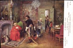 CPA Brispot le billet de logement Salons de Paris 