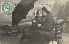 Vintage Postcard maraichinant Maraichins Folklore