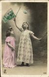 CPA Diabolo Enfants