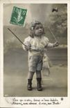 CPA Diabolo Enfant 