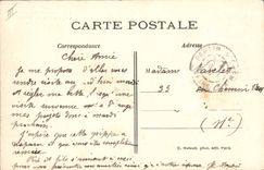 Vintage Postcard Twin wheel weekly rest pleasures of Sunday