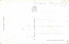 Vintage Postcard Fantasy Illustrator Mauzan Children Under the roofs of Paris