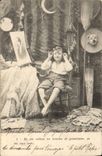 Vintage Postcard Circus Clown Child