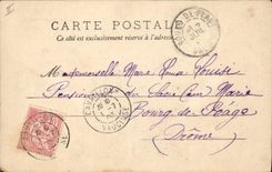 CPA Cirque Bebe Clown Enfant 