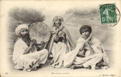 CPA Folklore Musiciens arabes 