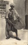 CPA Folklore Un musicien Afrique du Nord 
